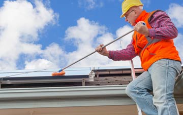 Glengarnock soft wash roof cleaning